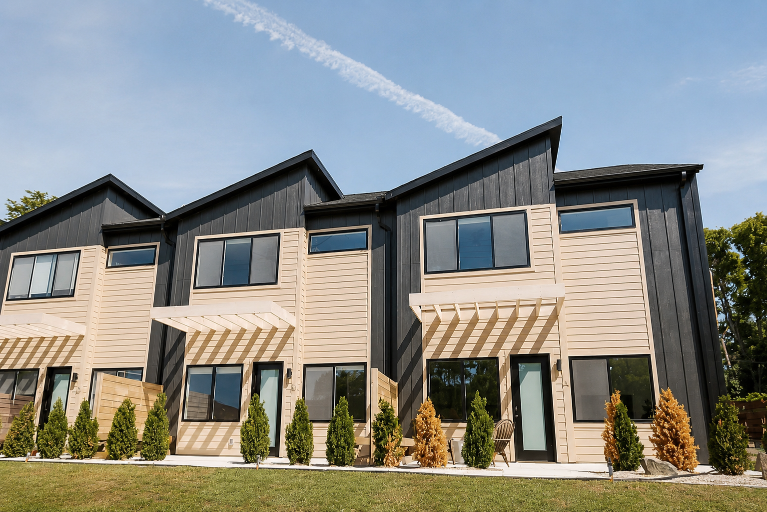 Woodhill Rowhomes exterior